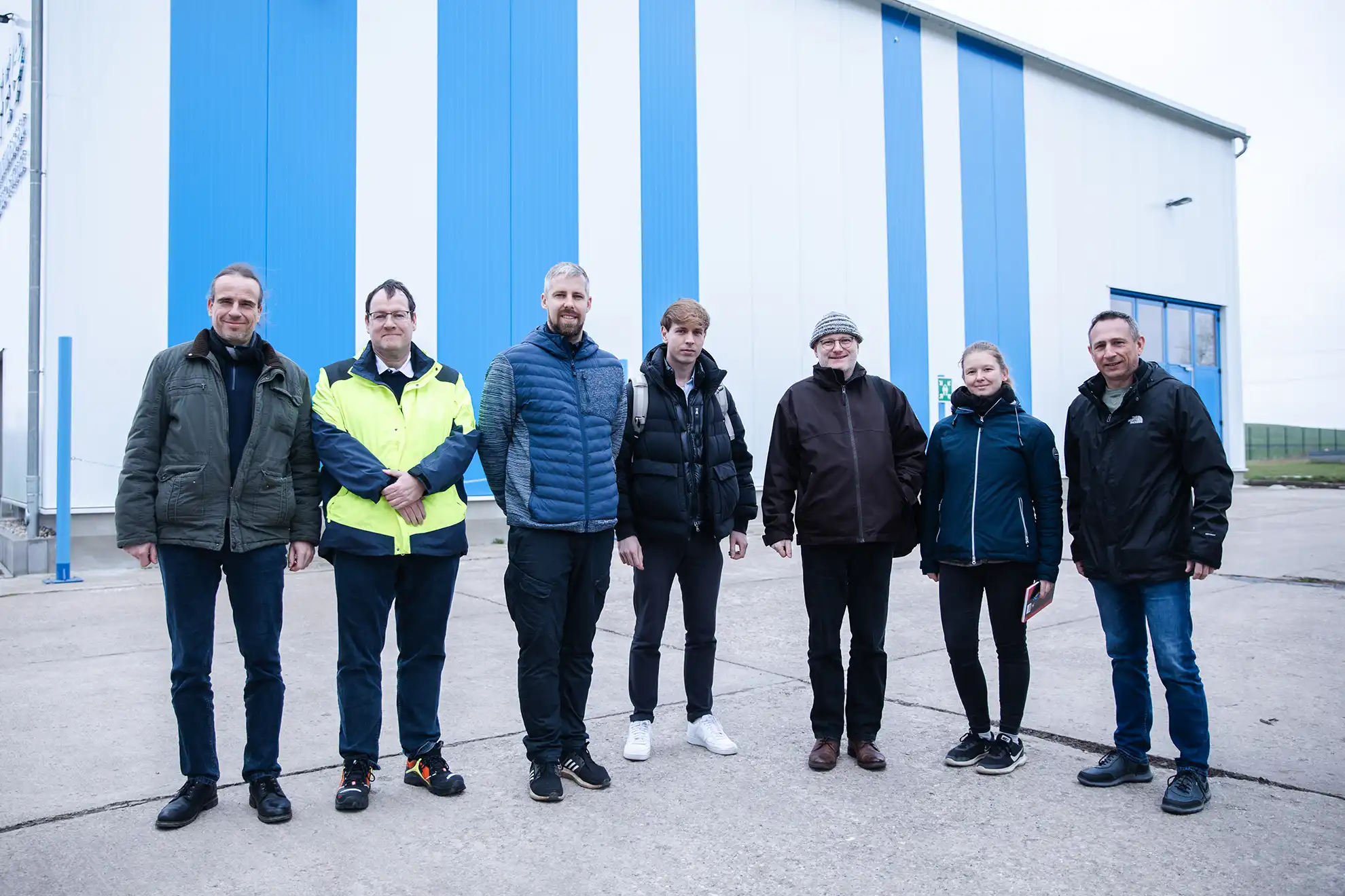 Kompetenzzentrum Wasserwirtschaft zu Besuch bei der FEO Fernwasser Elbaue-Ostharz Foto: Christina Gaudlitz