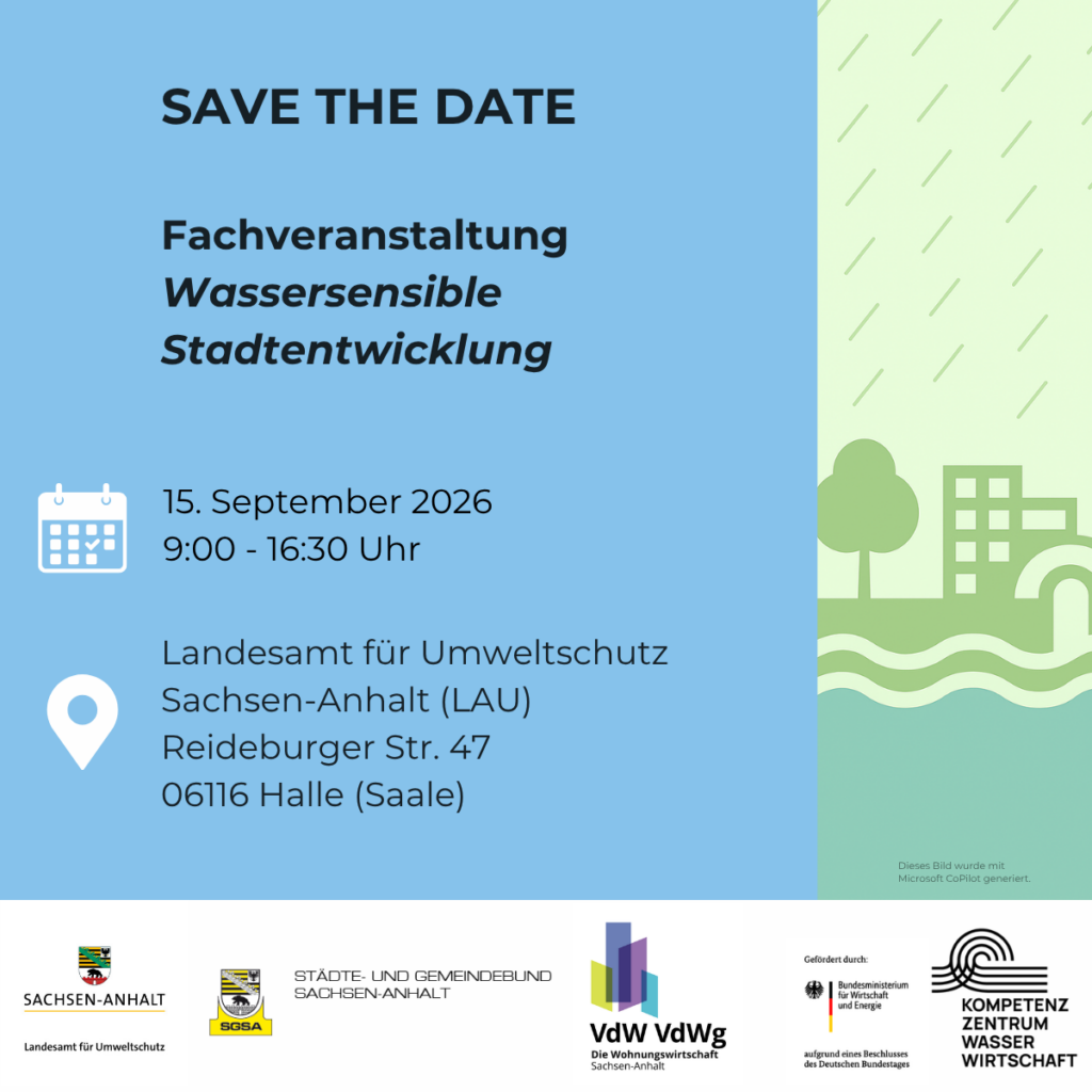 Kompetenzzentrum Wasserwirtschaft – Fachveranstaltung AK 4 - 15.09.2026